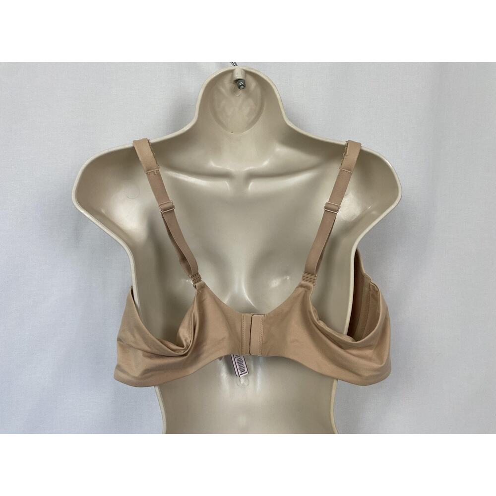 Victorias Secret Bra 44D Beige Lined Perfect Coverage TShirt Bra Multi Way Strap - Picture 3 of 11